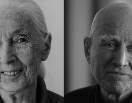 Jane Goodall e Sebastião Salgado